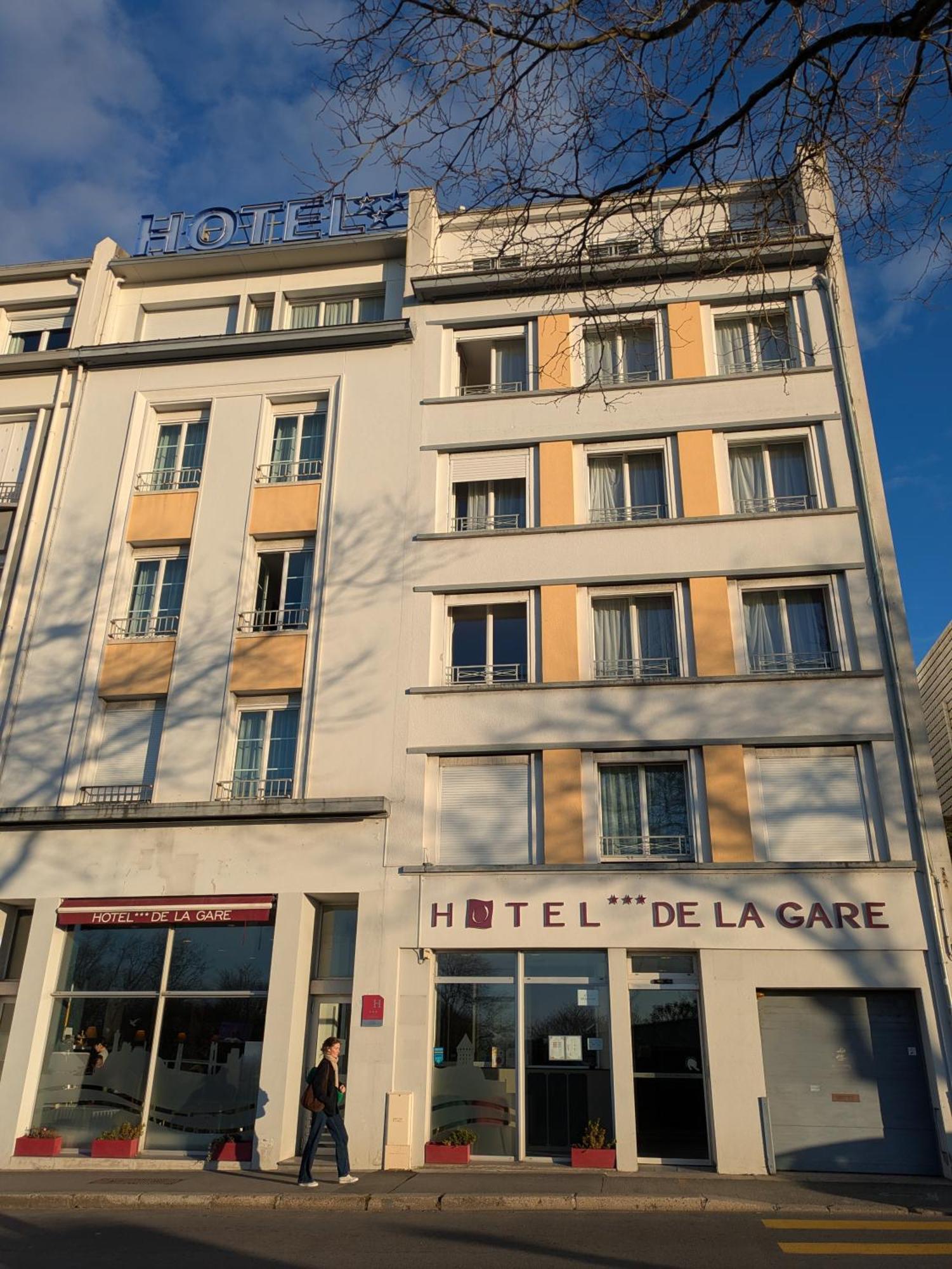 Hotel De La Gare Brest Exterior foto